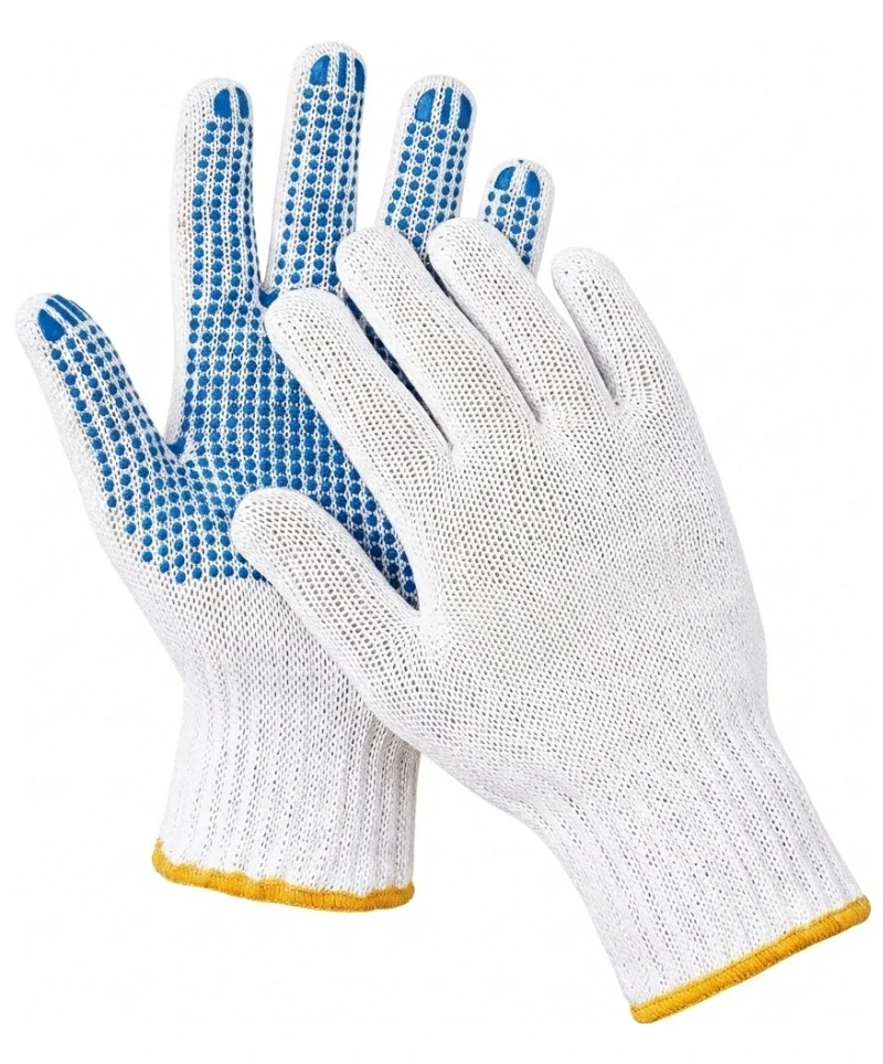 Povrstvené rukavice s PVC terčíkmi PLOVER LIGHT Fridrich & Fridrich