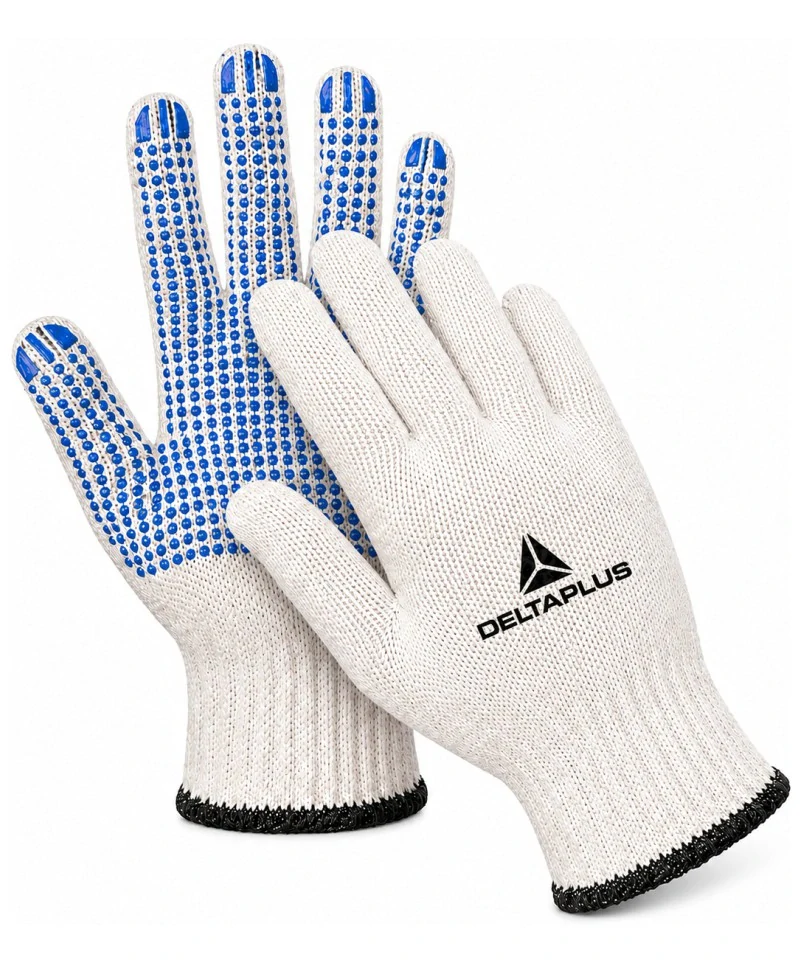 Máčané rukavice s PVC terčíkmi TP169 Deltaplus