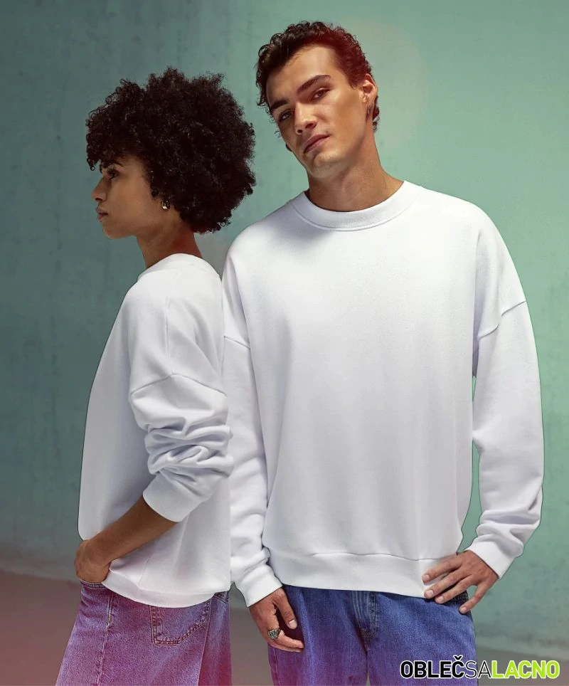 Unisex oversize mikina INFLUENCE CREW B&C