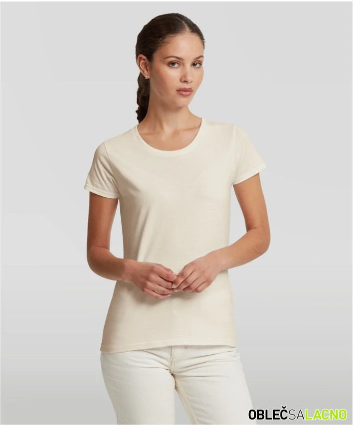 Dámské tričko z ťažkej bavlny AUTHENTIC Russell
