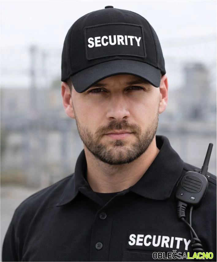 Šiltovka s nášivkou SECURITY