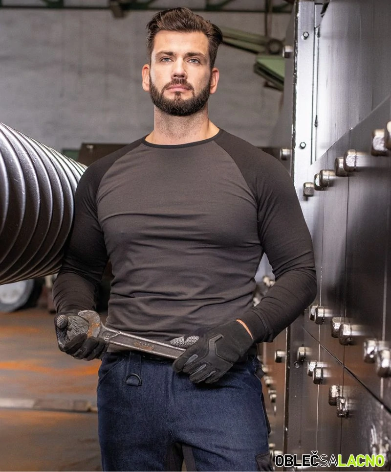 Unisex tričko STREET LS Rimeck®