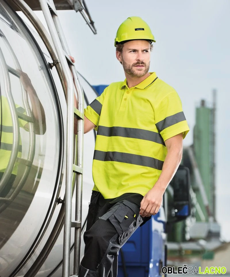 DOPREDAJ Unisex polobavlnená polokošeľa HV RUNWAY 2V9 Rimeck®