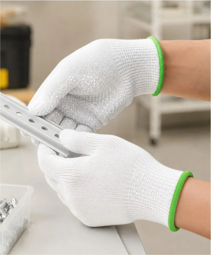 Máčané rukavice s PVC terčíkmi BUDDY EVO Ardon®
