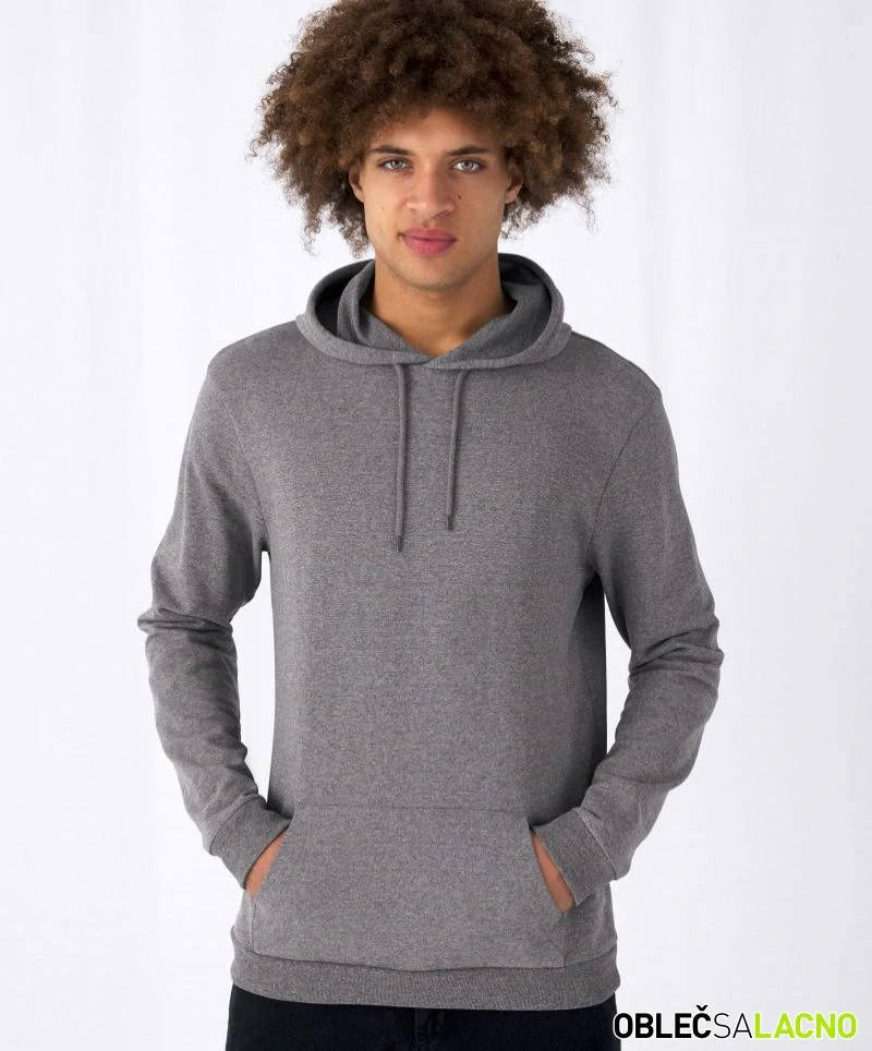 Pánska mikina s kapucňou #HOODIE B&C