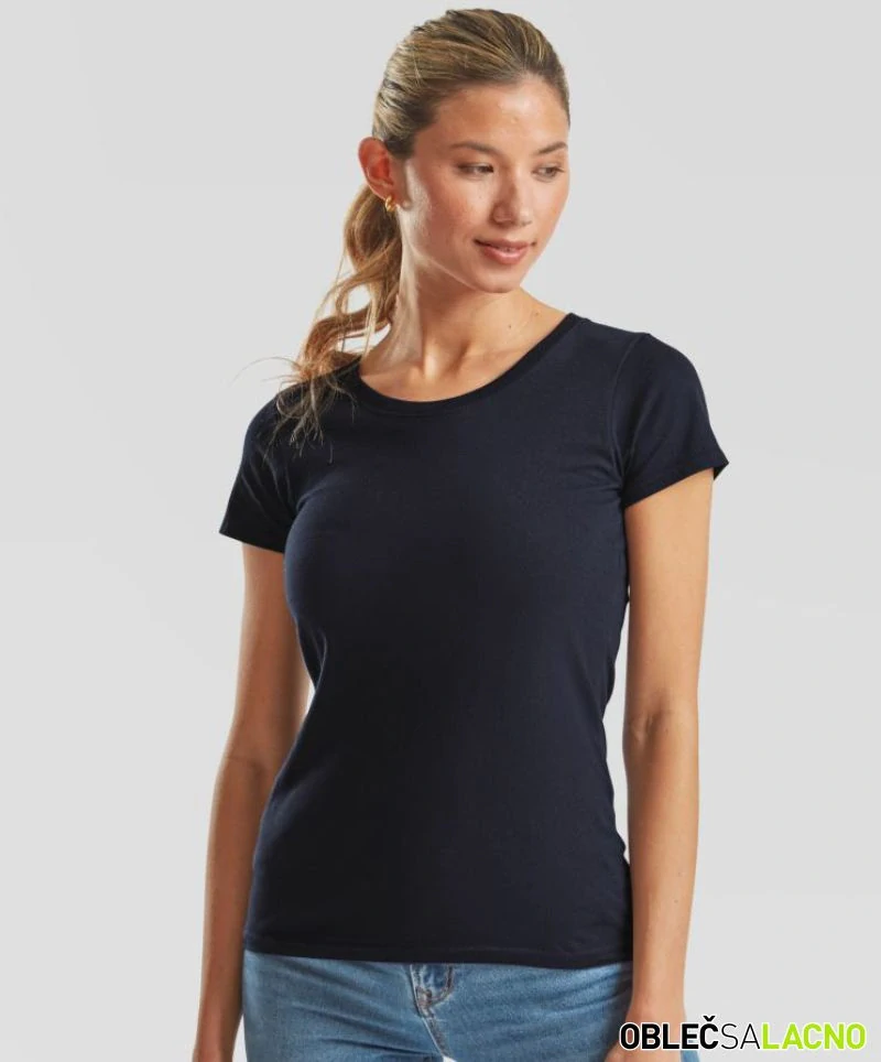 Dámske tričko z ťažkej bavlny LADY-FIT ICONIC 195 T Fruit of the Loom