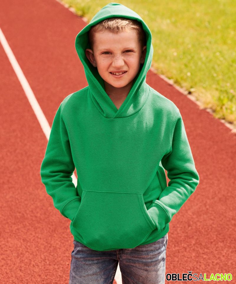 Detská mikina s kapucňou CLASSIC KIDS HOODED SWEAT Fruit of the Loom