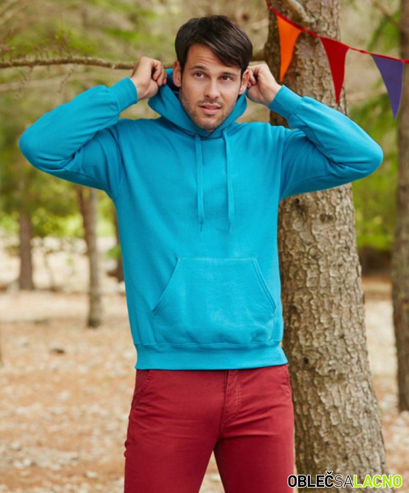 Pánska mikina s kapucňou CLASSIC HOODED SWEAT Fruit of the Loom