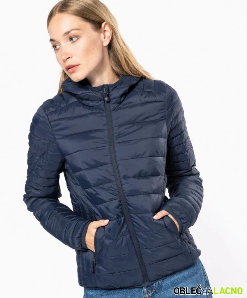 Dámska ľahká prešívaná bunda s kapucňou K6111 Kariban