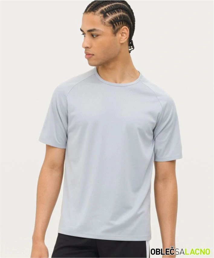 Pánske raglánové športové tričko SPORTY Sol's