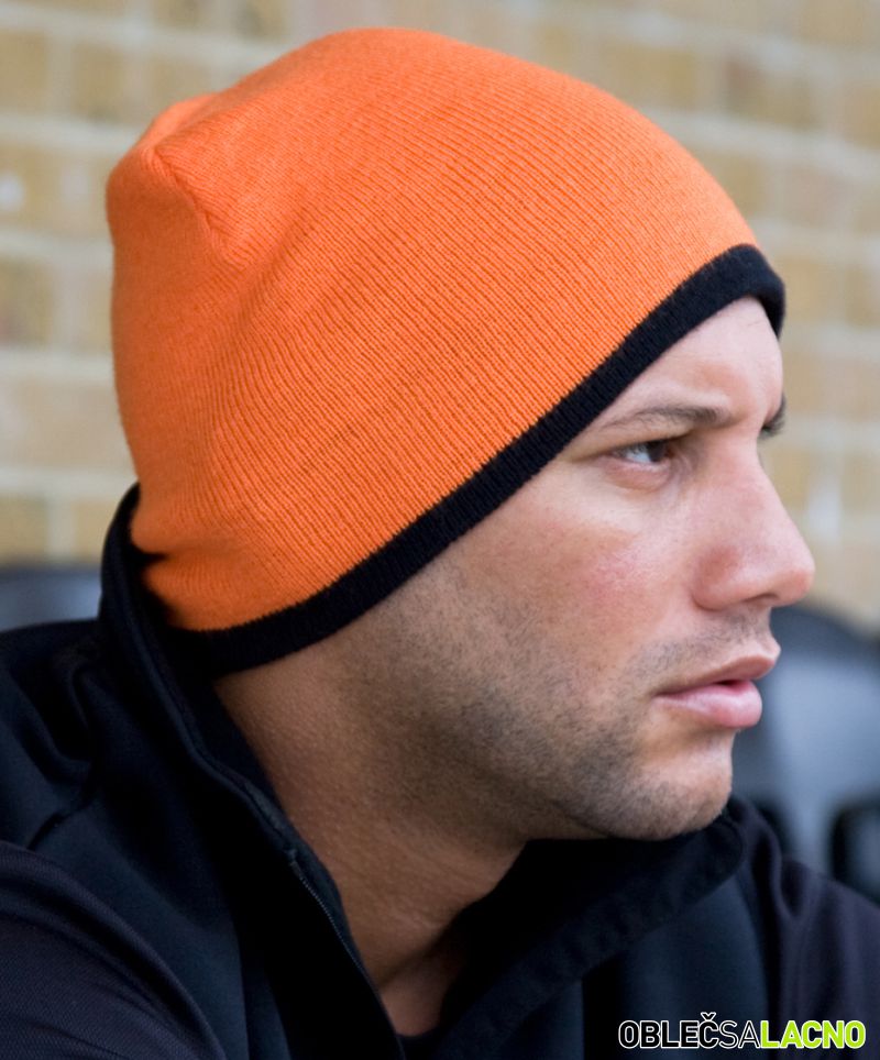 Obojstranná pletená čiapka RC046X Result Headwear
