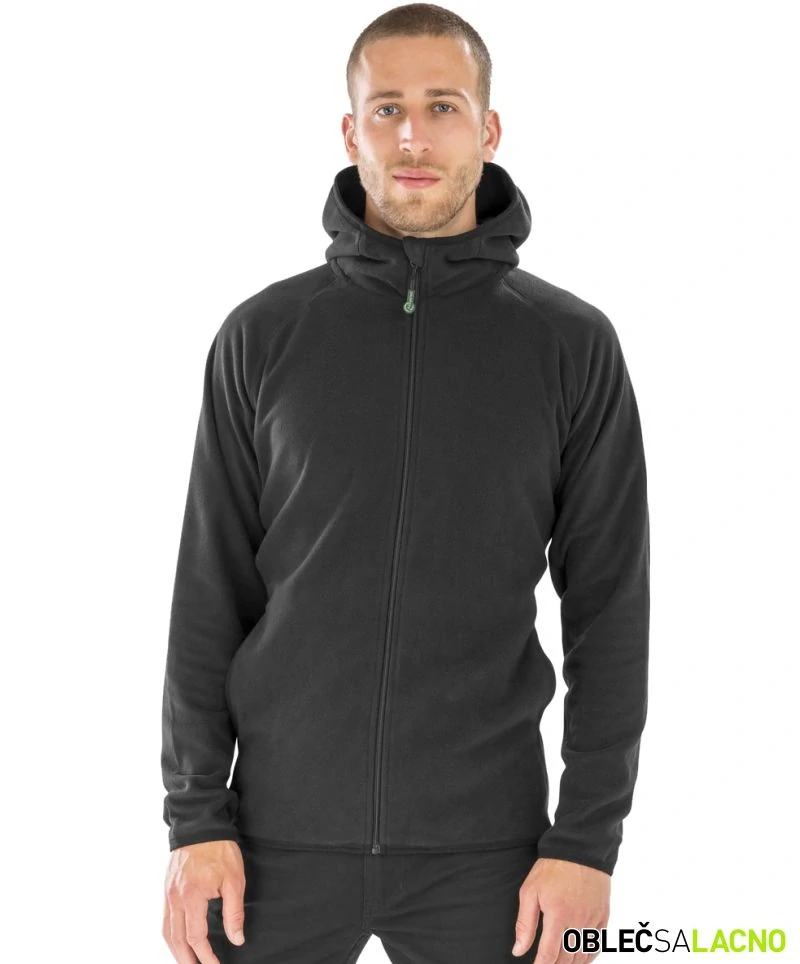 Unisex mikrofleecová bunda s kapucňou R906X Result