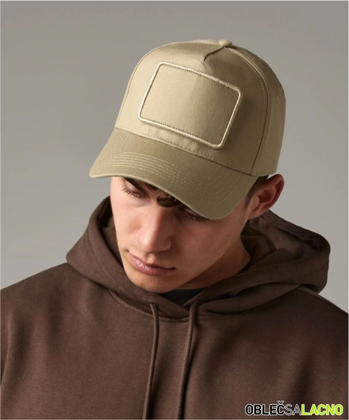 5 panelová šiltovka s nášivkou B638 Beechfield