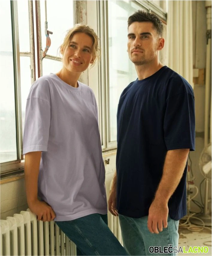 Unisex oversize bio IC tričko TIGER Neutral