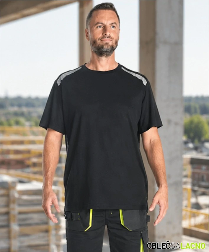Unisex pracovné tričko EMERTON STR Cerva