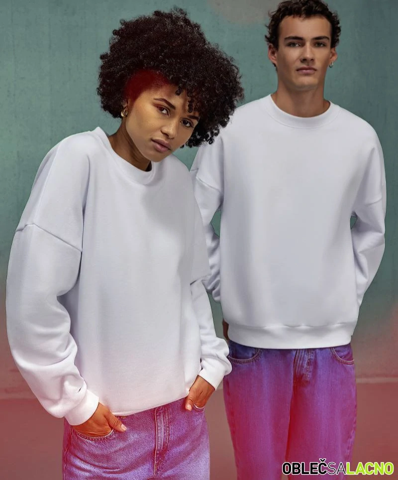 Unisex oversize mikina INFLUENCE CREW B&C