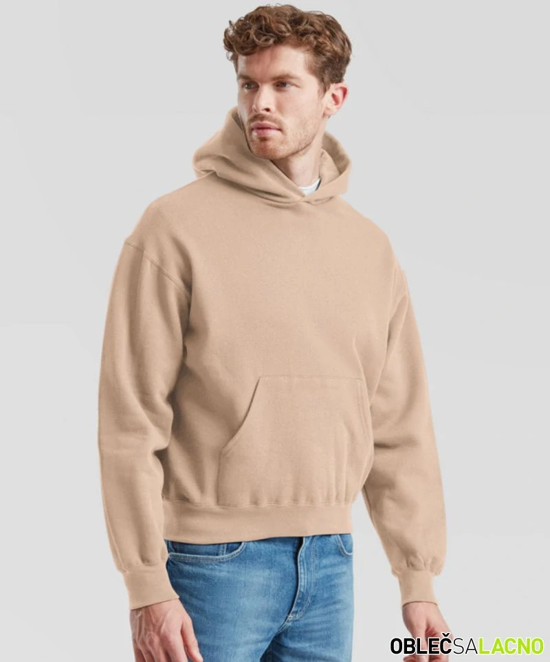 Pánska mikina s kapucňou Supercotton™ HOODED SWEAT Fruit of the Loom