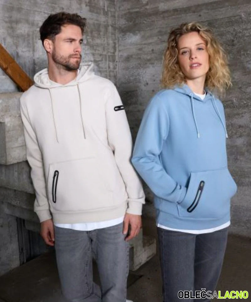 Dámska interlock mikina s kapucňou 8045 Daiber