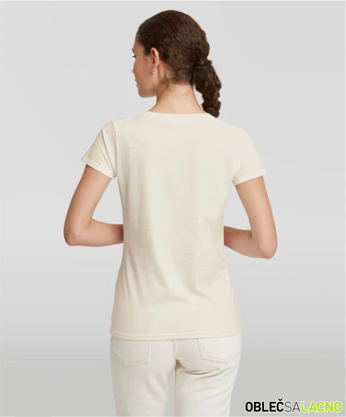 Dámské tričko z ťažkej bavlny AUTHENTIC Russell