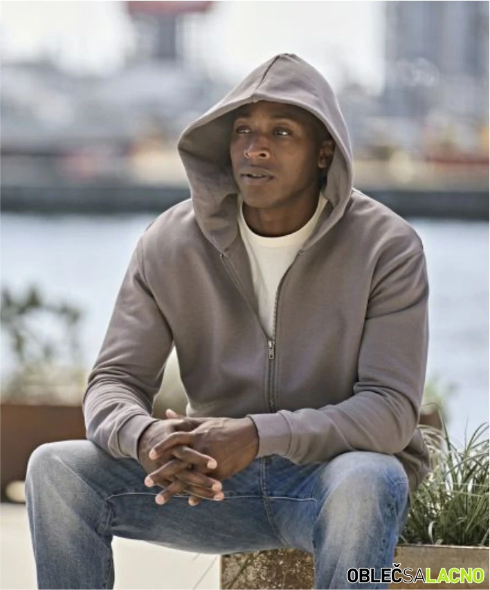 Unisex mikina s kapucňou z ťažkej bavlny URBAN 5154 Tee Jays