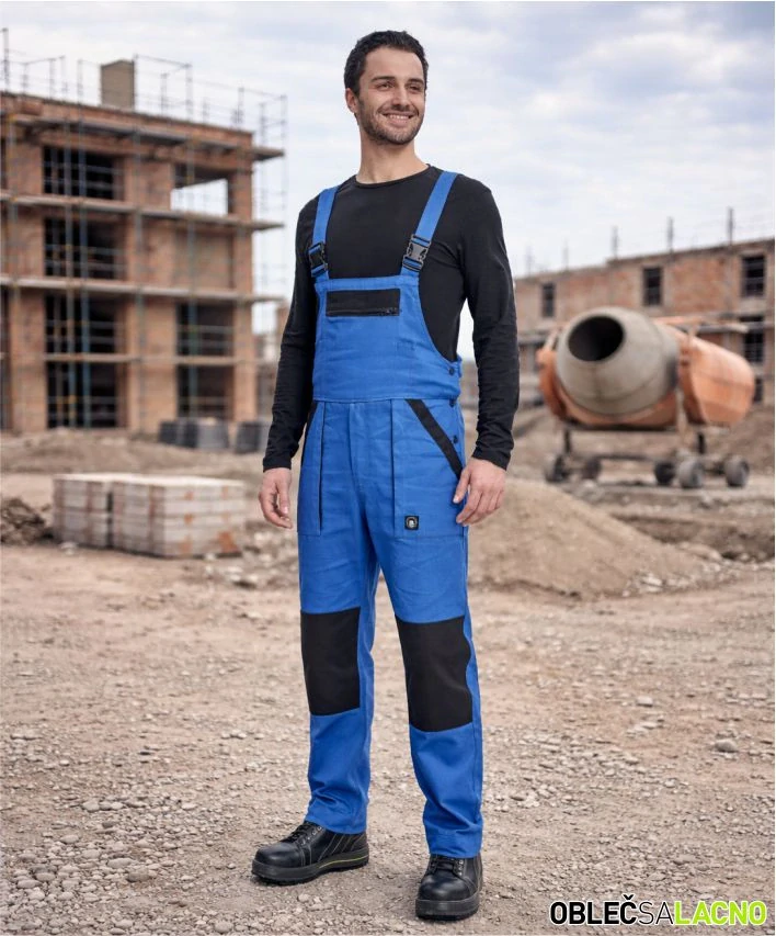 Montérkové nohavice s náprsenkou MAX NEO Cerva