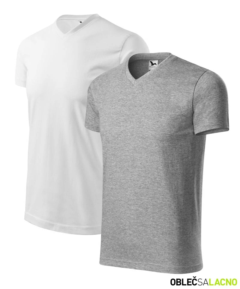 DOPREDAJ Unisex tričko HEAVY V-NECK Malfini®