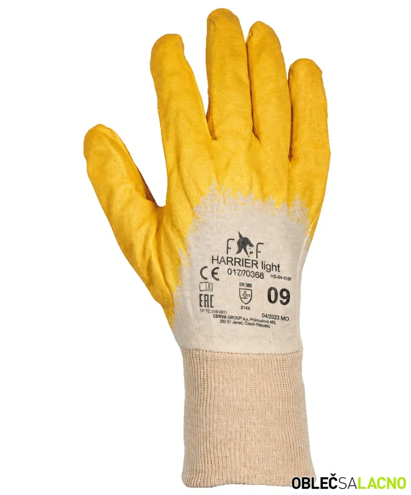Máčané nitrilové rukavice FF HARRIER LIGHT Fridrich & Fridrich