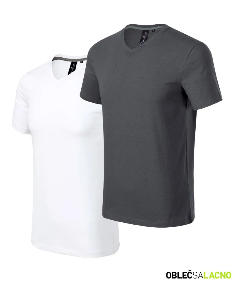 DOPREDAJ Pánske tričko ACTION V-NECK Malfini Premium®