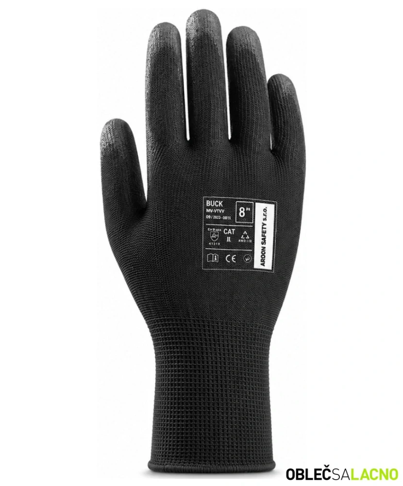 Máčané rukavice BUCK BLACK Ardon®