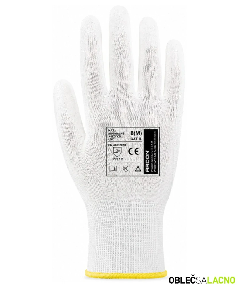 Máčané rukavice XC7e WHITE Ardon®