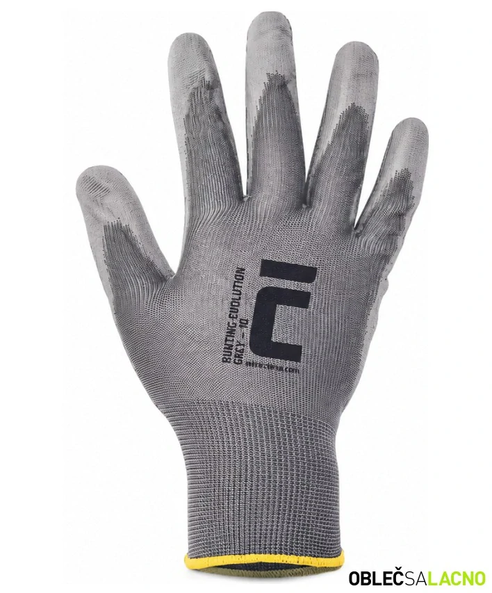 Povrstvené rukavice BUNTING EVOLUTION GREY Cerva