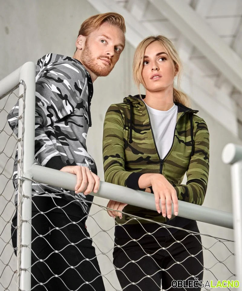 DOPREDAJ Dámska mikina CAMO ZIPPER Malfini®