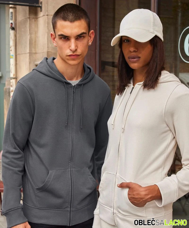Pánska mikina s kapucňou INSPIRE ZIPPED HOOD B&C
