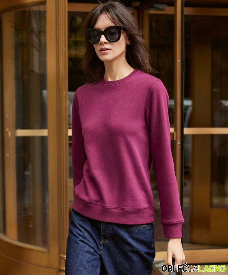 Dámska mikina QUEEN CREW NECK B&C