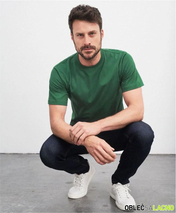 Pánske tričko z ťažkej bavlny JN 02 Daiber