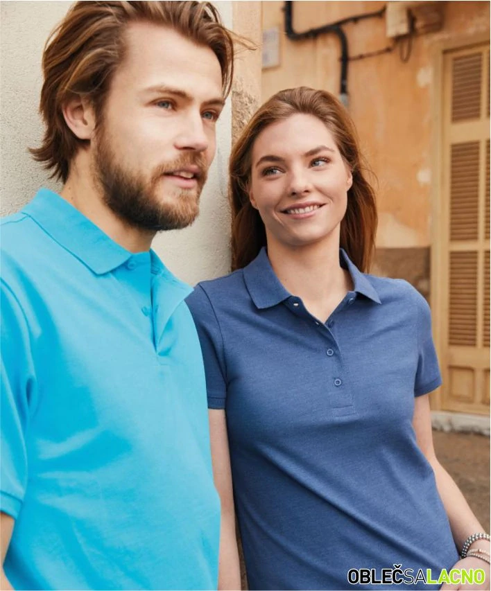 Pánske piqué polo z bio bavlny JN 8010 Daiber