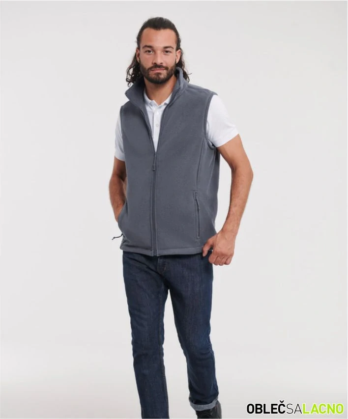 Pánska fleecová vesta 872M Russell