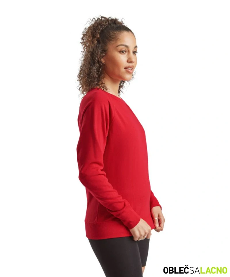 Dámska raglánová mikina LADY-FIT LW RAGLAN SWEAT Fruit of the Loom