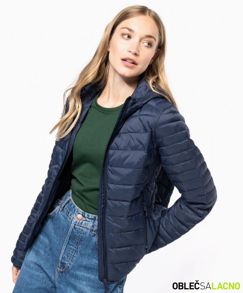 Dámska ľahká prešívaná bunda s kapucňou K6111 Kariban