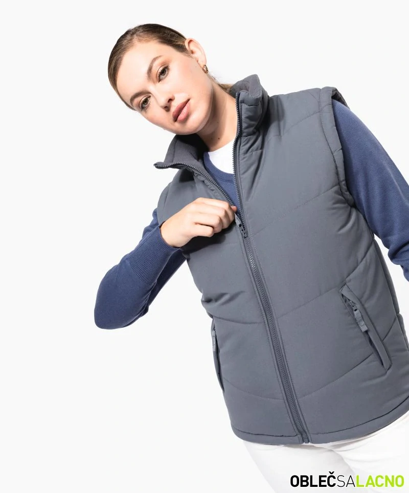 Unisex vesta s flísovou podšívkou K6118 Kariban