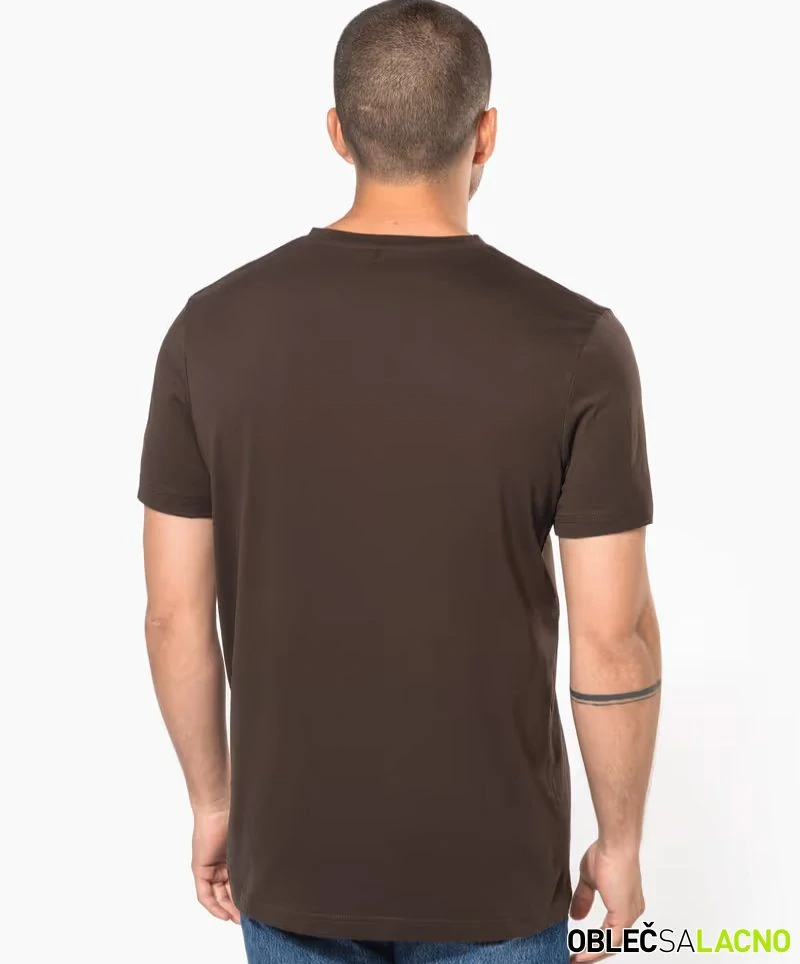 Pánske tričko s výstrihom do V K357 Kariban