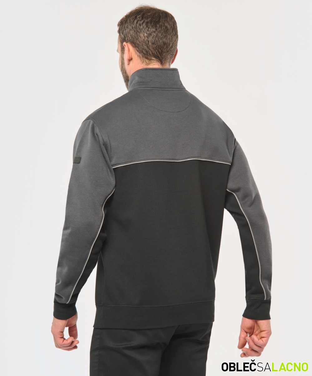 Unisex pracovná mikina s 1/4 zipsom WK404 WK