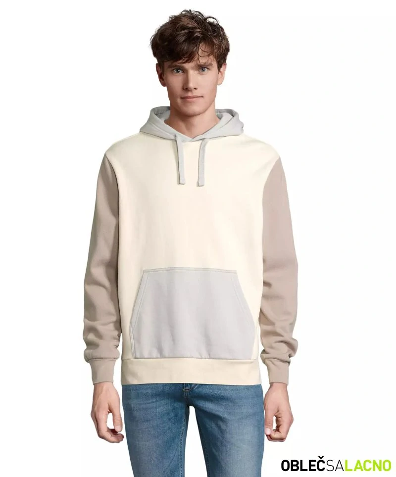 Unisex mikina s kapucňou z bio bavlny COLLINS Sol's