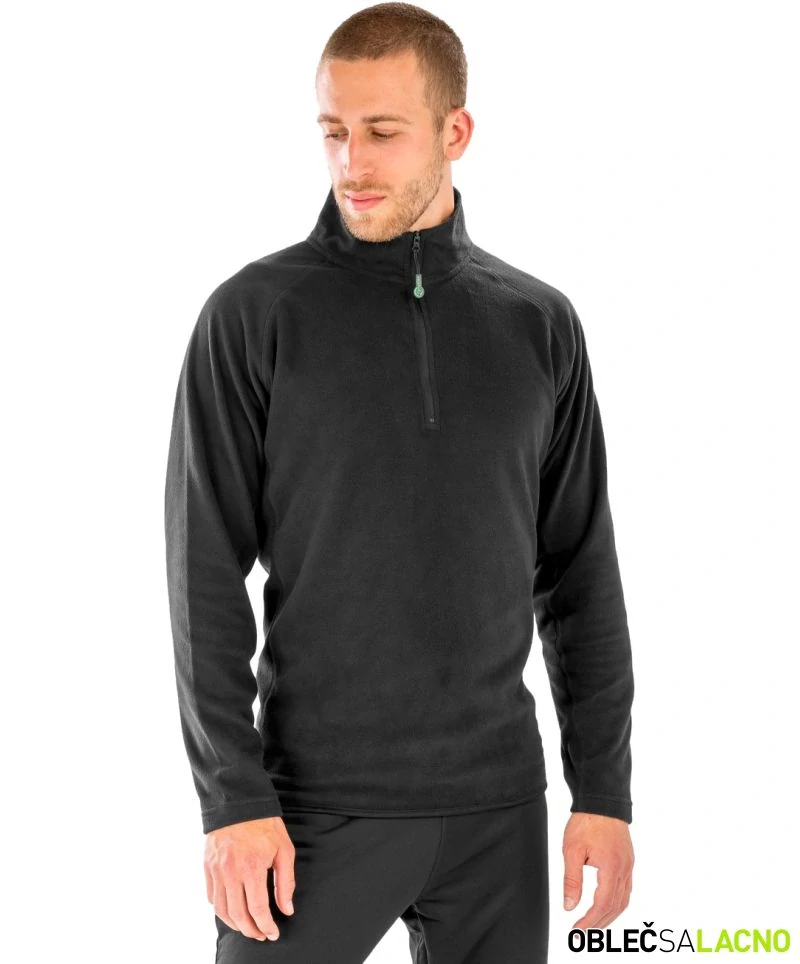 Unisex mikrofleecová mikina s 1/4 zipsom R905X Result