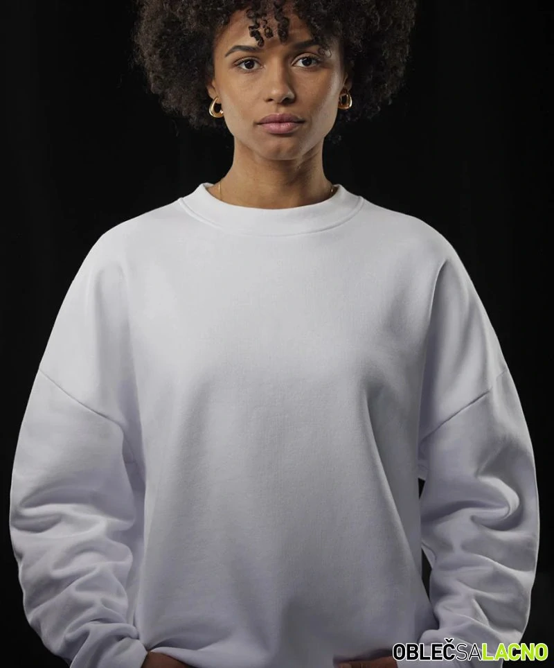 Unisex oversize mikina INFLUENCE CREW B&C