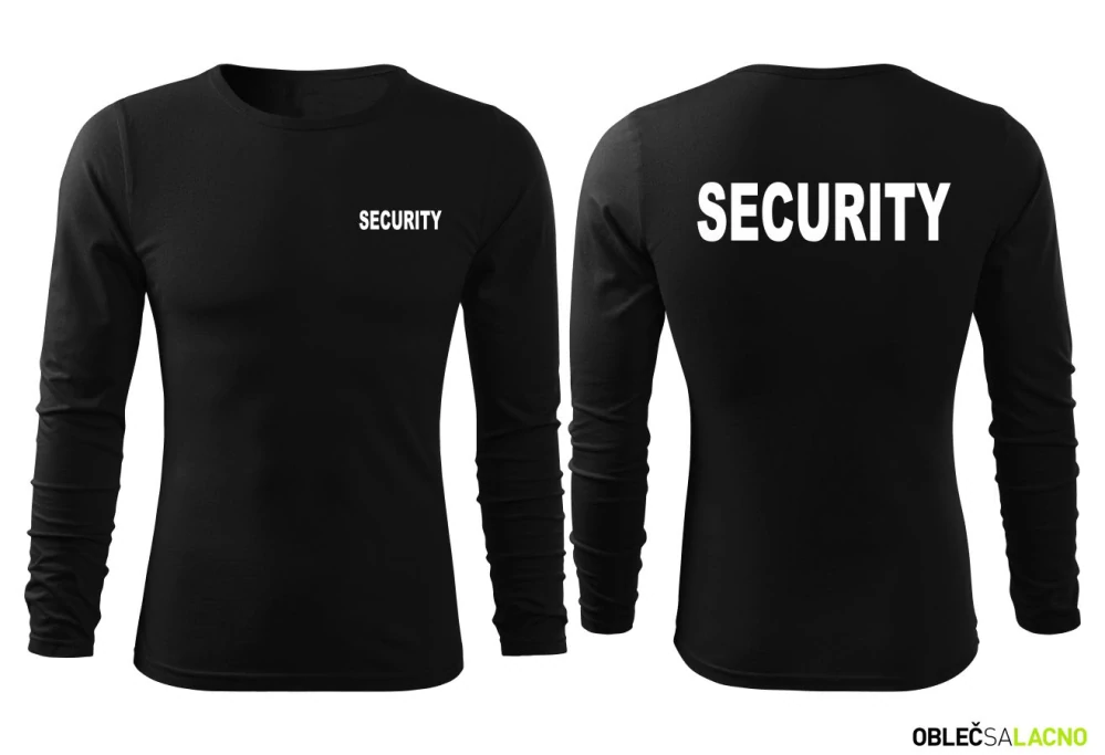 Tričko dlhý rukáv SECURITY 160g