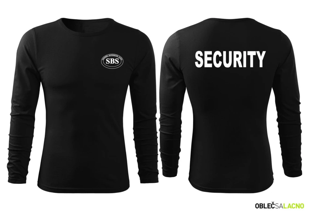 Tričko dlhý rukáv SBS-SECURITY 160g