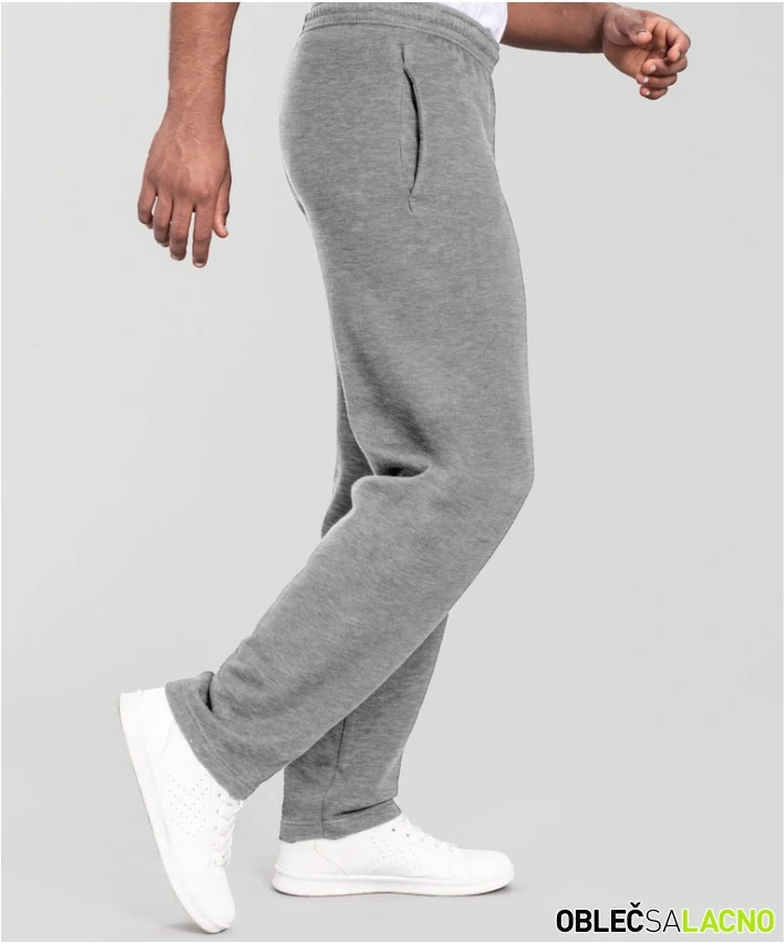 Unisex tepláky ICONIC 250 OPEN HEM JOG PANTS Fruit of the Loom