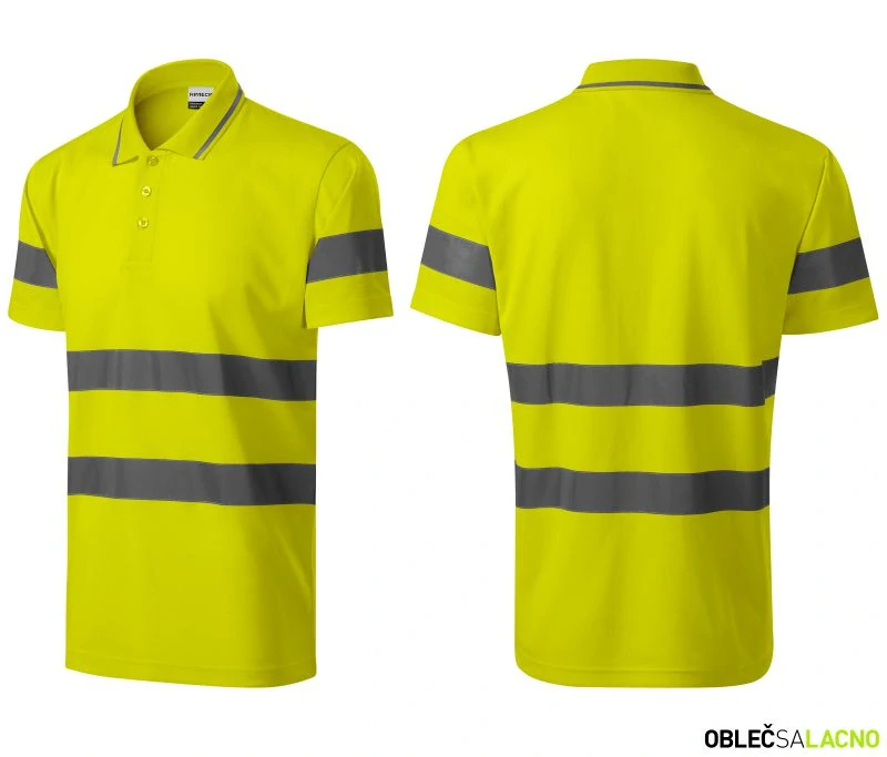 DOPREDAJ Unisex polobavlnená polokošeľa HV RUNWAY 2V9 Rimeck®