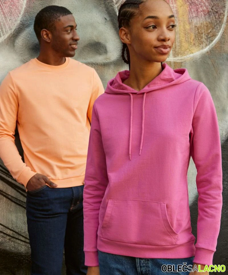 Dámska mikina s kapucňou #HOODIE B&C